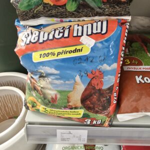 Agro Hnojivo slepačí hnoj 3 kg